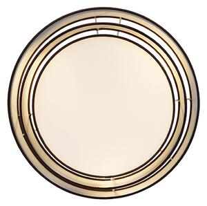 Plafoniera moderna maro 45 cm 3 lumini - Drum Trio