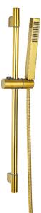 Invena Glamour Trend, set de dus cu coloana si cap de dus manual 1 functie, auriu lucios, INV-AU-05-Z09-S