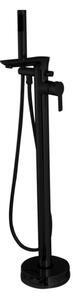 Invena Glamour, baterie pentru cadă de sine stătătoare, negru, INV-BW-02-W04-V