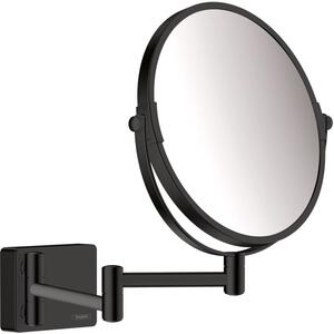 Hansgrohe AddStoris oglindă cosmetică 24.6x24.6 cm rotund negru 41791670