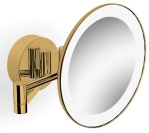 Stella oglindă cosmetică 20x20 cm rotund cu iluminare 22.00230-G
