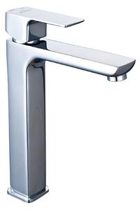 Invena Nyks, baterie lavoar inalta, crom lucios, INV-BU-28-W01-S
