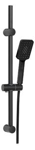 Invena Nyks, coloana de dus cu cap de dus manual cu 3 functii, negru mat, INV-AU-32-Z04-G
