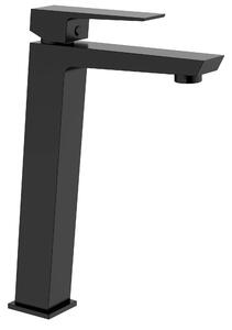 Invena Paros, baterie pentru lavoar înalt, negru mat, INV-BU-09-W04-A