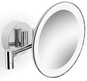 Stella oglindă 22x20 cm rotund cu iluminare crom 22.00230