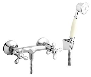 Invena Roma, baterie de dus cu set de dus de mana, crom, INV-BN-21-00S-L