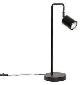Lampă de masă modernă neagră reglabilă - Java