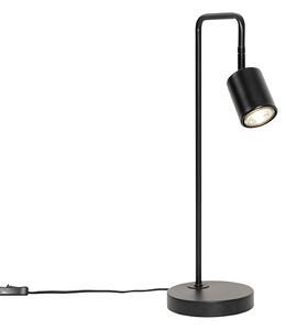 Lampă de masă modernă neagră reglabilă - Java