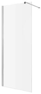Invena Walk-In, paravan de dus 80X200cm, sticla transparenta 8mm, profil cromat, INV-AK-32-186-O