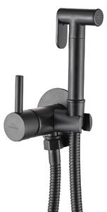 Invena Invena, baterie pentru bideu ascuns, negru mat, BP-00-B04-L
