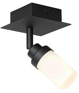 Spotlight modern pentru baie negru IP44 - Japie