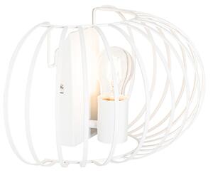 Lampa de perete de design alb 39 cm - Johanna
