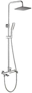 Laveo Pinar, set de duș montat pe perete h-1000-1300, crom, PAW00KB, LAV-PAE_00KB