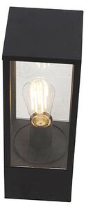 Lampă inteligentă de exterior neagră 40 cm IP44 incl. WiFi ST64 - Charlois