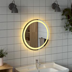 Oglindă de baie cu LED, 50 cm, rotundă