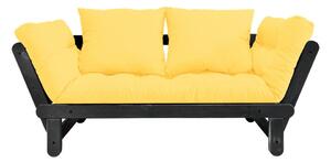Canapea variabilă Karup Design Beat Black/Yellow
