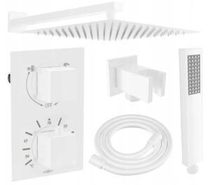 Mexen CUBE - Set de duș ascuns cu 2 ieșiri 6 în 1, alb, 5907709105777