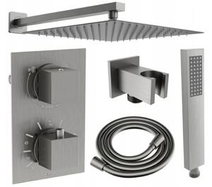 Mexen CUBE - Set de duș ascuns cu 2 ieșiri 6 în 1, grafit, 5907709105783