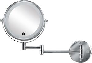 Kleine Wolke LED Mirror oglindă cosmetică 29x36 cm rotund cu iluminare crom 8487124886