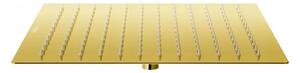 Mexen CUBE, braț ascuns 40cm + cap de duș 30x30cm, auriu, 79112-50+79130-50
