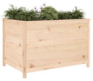 Strat înălțat de grădină, 119,5x82,5x78 cm, lemn masiv de pin