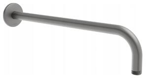 Mexen KAI, braț ascuns 40 cm + cap de duș 30 cm, grafit, 79230-66 + 79211-66