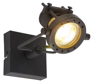 Spotlight inteligent negru cu Wi-Fi GU10 - Suplux