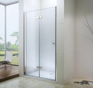 Mexen Lima, usa de dus plianta in deschidere 95 x 190 cm, sticla transparenta de 6 mm, profil cromat, 856-095-000-01-00