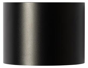 Aplica moderna neagra rotunda - Edwin