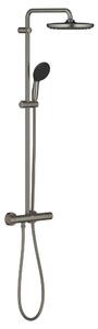 Grohe Vitalio Start Shower System set de duș perete cu termostat cu duș de ploaie Brushed Hard Graphite 26677AL1