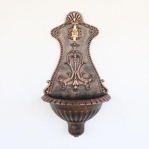 Cișmea de perete pentru grădină Alberta, negru-bronz