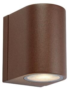 Markslöjd Lumină LED pentru exterior Alor, maro, 1 bec, IP65, dimabil, reglabil, Maro / Rugină, Aluminiu, Scandinavă