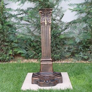 Cișmea de grădină aluminiu Nara, negru-bronz