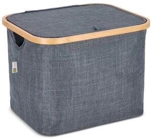 Cos de rufe NOLVIO 40 L, albastru-gri