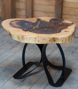 Walnut Titan – măsuță de cafea din nuc masiv - 60x70 cm