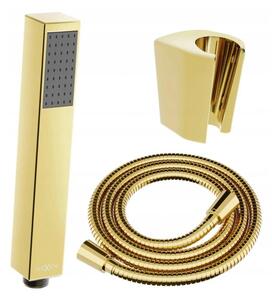 Accesorii Mexen - Set duș de mână cu 1 punct R-77, auriu, 785776052-50
