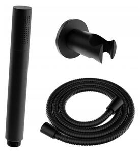 Accesorii Mexen - Set duș de mână cu 1 punct R-70, negru, 785706051-70