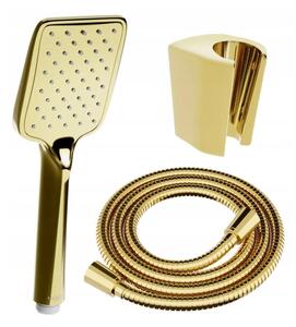Accesorii Mexen - Set de duș manual 1 punct R-62, auriu, 785626052-50
