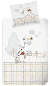 Set lenjerie de pat Winnie the Pooh (hello) pentru copii