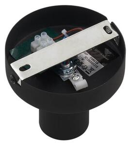 Plafonieră de design negru cu sticlă fumurie degrade - Pillon