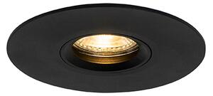Spot încastrat inteligent negru, inclusiv Wifi GU10 50mm - Buco