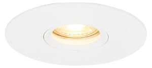 Set 6 becuri Spot modern încastrat alb 12 cm - Buco