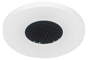 Set de 6 spoturi încastrate moderne pentru baie alb IP54 - Shed Honey