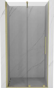 Mexen Velar, usa culisanta pentru deschidere 75x200 cm, sticla transparenta 8mm, profil auriu mat, 871-075-000-01-55
