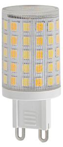 Set de 3 becuri LED inteligente G9, reglabile, 2,5 W, 250 lm, 2700K-6500K, incl. Hub inteligent Zigbee