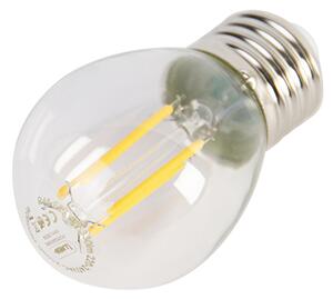 Set de 5 becuri LED E27 reglabile P45 4W 330lm 2100K