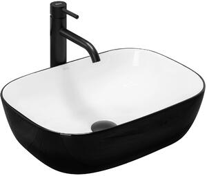 Lavoar Rea Belinda, 47 x 34 cm, alb-negru, REA-U6332