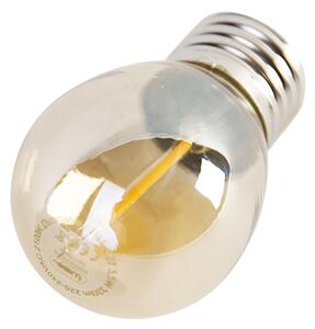 Set de 5 becuri LED E27 reglabile P45 Goldline 3.5W 330lm 2100K