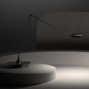 Lumina Daphine Cloe LED lampă de masă 3,000K, negru, Negru, Studiu / Birou, Metal, Modern