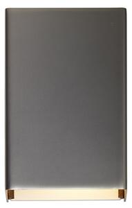 Lampă de perete modernă gunmetal cu 2 lumini - Otan S